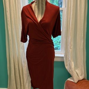 Banana Republic faux wrap dress